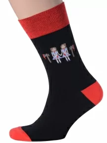 Мужские носки MSCLUB №М18, nm-218, "Близнецы"