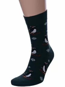 Мужские носки Брестские (БЧК), 20С2146, рис. 538 ТЕМНО-ЗЕЛЕНЫЕ