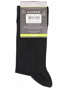 Мужские бамбуковые носки LORENZline, Н16Л, ЧЕРНЫЕ