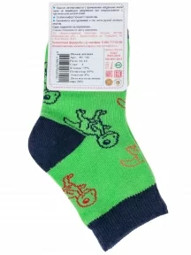 Детские носки "Борисоглебский трикотаж", 8С741, САЛАТОВЫЕ