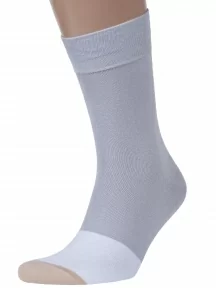 Комплект из 3 пар мужских носков MSCLUB №М46, msk3-М46, nm-525, СВЕТЛО-СЕРЫЕ