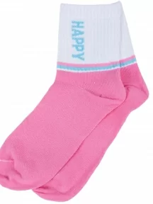 Детские спортивные носки "Борисоглебский трикотаж", 8СД1000/2, РОЗОВЫЕ