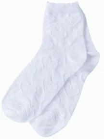 Детские носки "НАШЕ" Смоленской чулочной фабрики, 222С2, рис. 8, БЕЛЫЕ №0