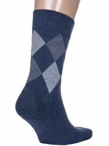 Мужские носки Брестские (БЧК), 15С2125, рис. 044, ТЕМНО-СИНИЕ МЕЛАНЖ