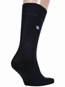 Мужские бамбуковые носки ХОХ, X-5R1, ЧЕРНЫЕ