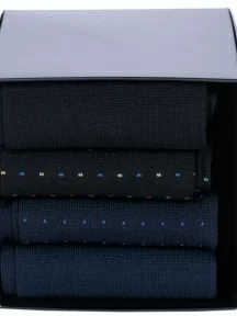 Набор мужских гольфов из мерсеризованного хлопка, 4 пары (ТМ Sergio di Calze), PG-19SC1/2/3-4, микс 2