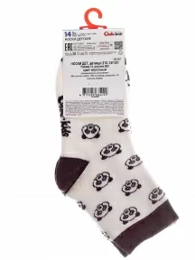 Детские махровые носки Conte kids, 21С-13/1СП, рис. 600, МОЛОЧНЫЕ