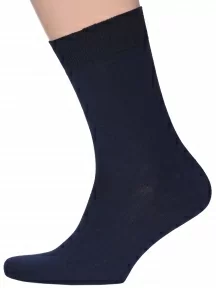 Набор из 10 пар мужских носков "Бизнес" (RuSocks / Орудьевский трикотаж), РуС-10, темно-синие