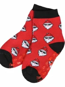 Детские махровые носки RuSocks (Орудьевский трикотаж), ДТ-78, рис. 13, КРАСНЫЕ