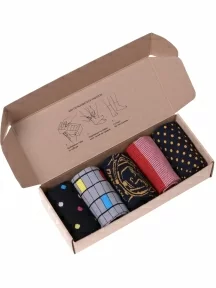 Набор из 5 пар мужских носков MSCLUB №М03, ВИ5-НМ3, микс 1