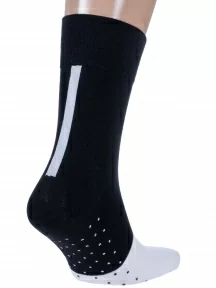 Мужские носки MSCLUB №М47, nm-531, ЧЕРНО-БЕЛЫЕ