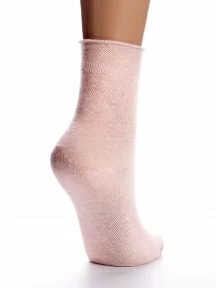 Женские носки с ослабленной резинкой PARA socks, L1D19, РОЗОВЫЕ МЕЛАНЖ