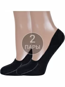 Комплект из 2 пар женских подследников Брестские (БЧК), 2-18С1319, рис. 000, ЧЕРНЫЕ