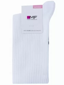 Женские носки Mark Formelle рис. 1334, БЕЛЫЕ (22217K)