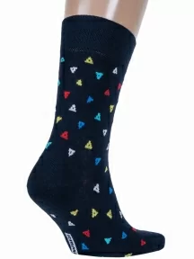 Мужские носки DiWaRi, 20С-37СП, рис. 138, ТЕМНО-СИНИЕ