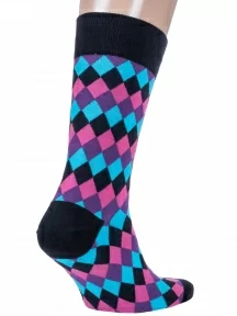 Комплект из 3 пар мужских носков Grinston socks (PINGONS), 3-18D123, 18D3, РОЗОВЫЕ