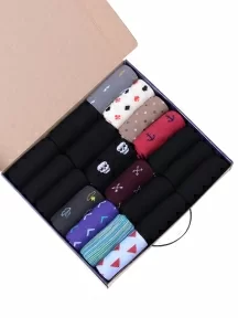 Набор из 20 пар мужских носков MSCLUB №М09, ВИМ20-9, микс