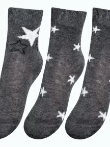 Комплект из 3 пар детских носков RuSocks (Орудьевский трикотаж), 3-Д3-13790, микс 2
