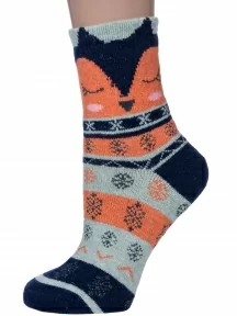 Женские носки с шерстью и ангорой "НАШЕ" Смоленской чулочной фабрики, 436С9, рис. 1, МЯТА №48-2