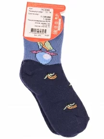 Детские махровые носки Брестские (БЧК), 14С3060, рис. 825, ТЕМНО-СИНИЕ