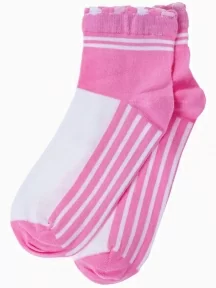 Детские укороченные носки LORENZline, Л1, РОЗОВЫЕ