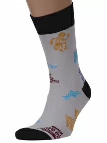 Комплект из 3 пар мужских носков MSCLUB №М37, msk3-М37, микс 1