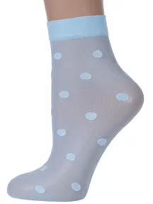 Женские носки Conte, 16С-124СП, ГОЛУБЫЕ