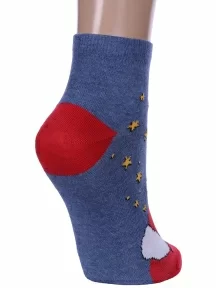 Женские носки Брестские (БЧК), 21С1145, рис. 681 ДЖИНС МЕЛАНЖ