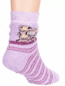 Детские махровые носки Брестские (БЧК), 14С3060, рис. 314, БЛЕДНО-СИРЕНЕВЫЕ МЕЛАНЖ