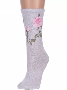 Женские спортивные носки Брестские (БЧК), 20С1141, рис. 569, СВЕТЛО-СЕРЫЕ МЕЛАНЖ