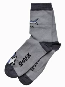 Детские носки ХОХ, d-1411, СЕРЫЕ