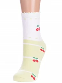 Детские махровые носки LORENZline, П3М, САЛАТОВЫЕ