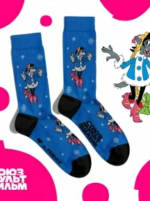 Носки St. Friday Socks Расскажи, Снегурочка,где была? (СМ1776-15)