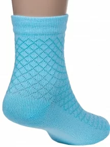 Детские носки "Носкофф" (АЛСУ), ЛС58, СВЕТЛО-БИРЮЗОВЫЕ