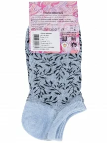 Женские носки "Борисоглебский трикотаж", 6С1015, ГОЛУБЫЕ МЕЛАНЖ