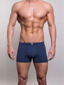 Мужские бамбуковые трусы-боксеры SD (by Salvador Dali), SD2041-1, СИНИЕ