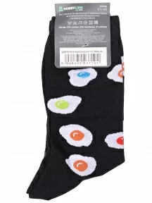 Носки унисекс Hobby Line, нус80128-03-06, ЧЕРНЫЕ