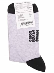 Мужские носки Брестские (БЧК), 23С2155, рис. 503, СВЕТЛО-СЕРЫЕ МЕЛАНЖ