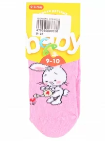 Детские носки Брестские (БЧК), 14С3081, рис. 1056, РОЗОВЫЕ