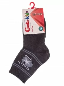 Детские носки Conte kids, 5С-11СП, рис. 180, ТЕМНО-СЕРЫЕ