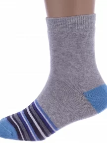 Детские махровые носки RuSocks (Орудьевский трикотаж), Д3-33492, СВЕТЛО-СЕРЫЕ МЕЛАНЖ