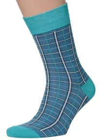 Мужские носки MSCLUB №М30, nm-325, ТЕМНО-БИРЮЗОВЫЕ