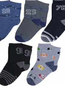 Комплект из 5 пар детских носков RuSocks (Орудьевский трикотаж), 5-Д3-13499, микс 2