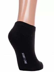 Женские носки Hobby Line, Нжу522-1, ЧЕРНЫЕ