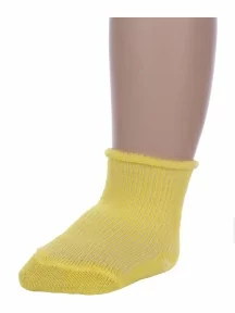 Комплект из 5 пар детских носков Альтаир, 5-С63, ЖЕЛТЫЕ