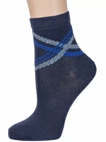 Детские носки "Борисоглебский трикотаж", 8С761, СИНИЕ