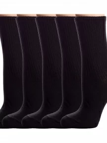 Комплект из 5 пар детских спортивных носков Conte kids, 5-20С-167СП, рис. 000, ЧЕРНЫЕ
