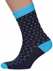 Носки unisex ХОХ FANTASY, XF-46, ТЕМНО-СИНИЕ