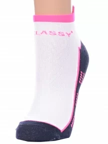 Женские спортивные носки "Красная ветка", С-2230, БЕЛЫЕ