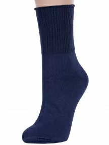 Женские медицинские носки Брестские (БЧК), 14С1202, рис. 033, ТЕМНО-СИНИЕ